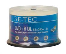 دی وی دی خام ایتک مدل DVD 9 بسته 50 عددی 8.5 گیگابایتی